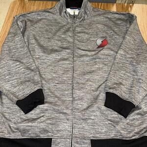 Majestic Classics Portland Trail Blazers Zip Up Jacket Size 4xl